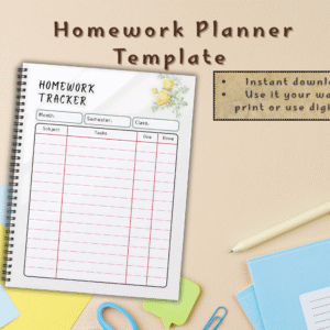 homework tracker