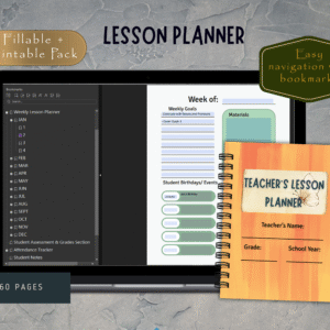 lesson planner bundle