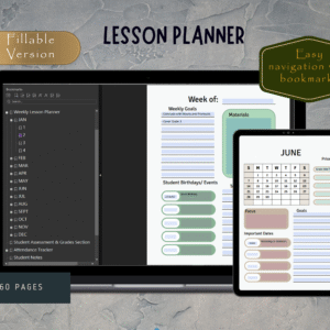 lesson planner bundle